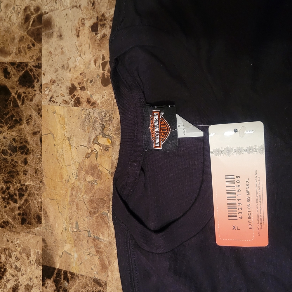 Harley-Davidson Black T-Shirt for Men - Picture 3 of 6